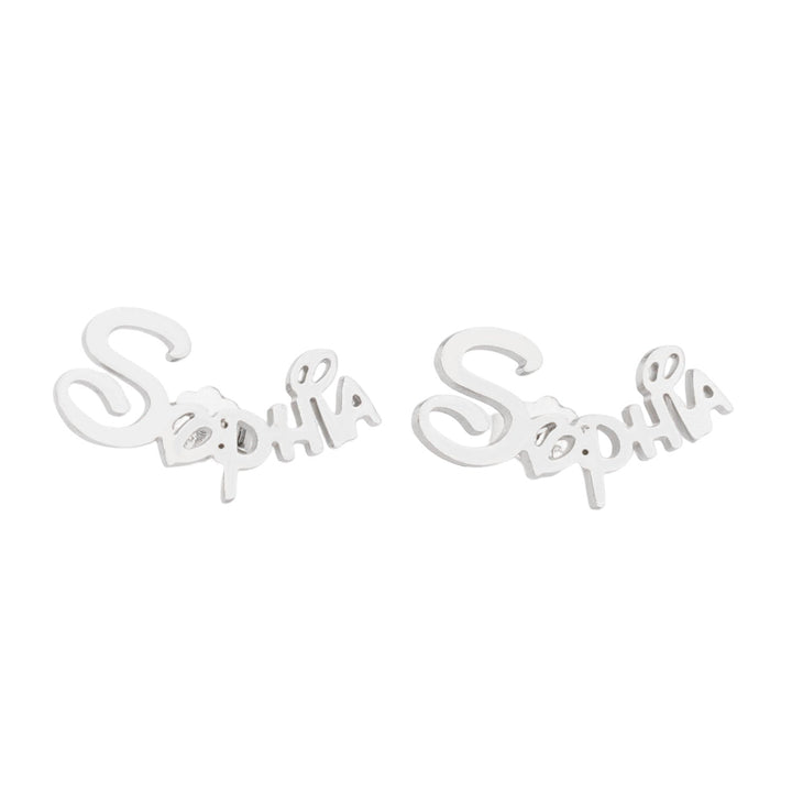 Personalized Princess-Style Earrings for Girls – A Gift of Love & Sparkle