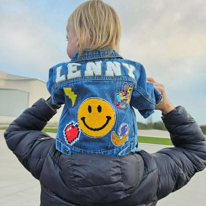 Personalized Patch Denim Jacket