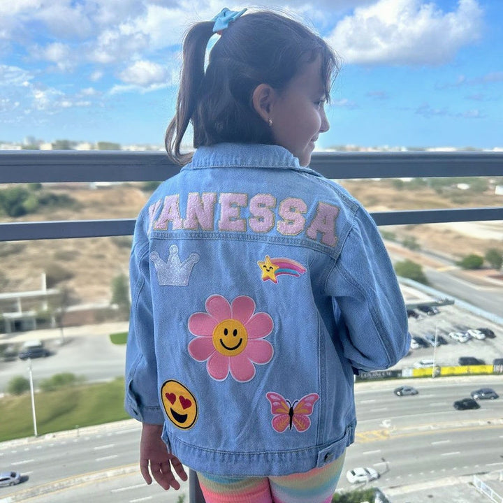 Personalized Patch Denim Jacket