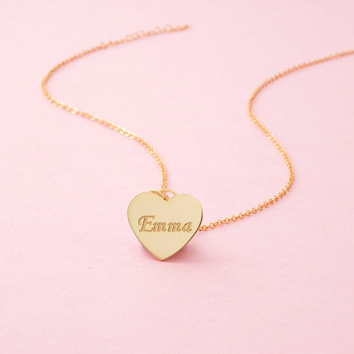 Personalized Kids Love Engravable Necklace