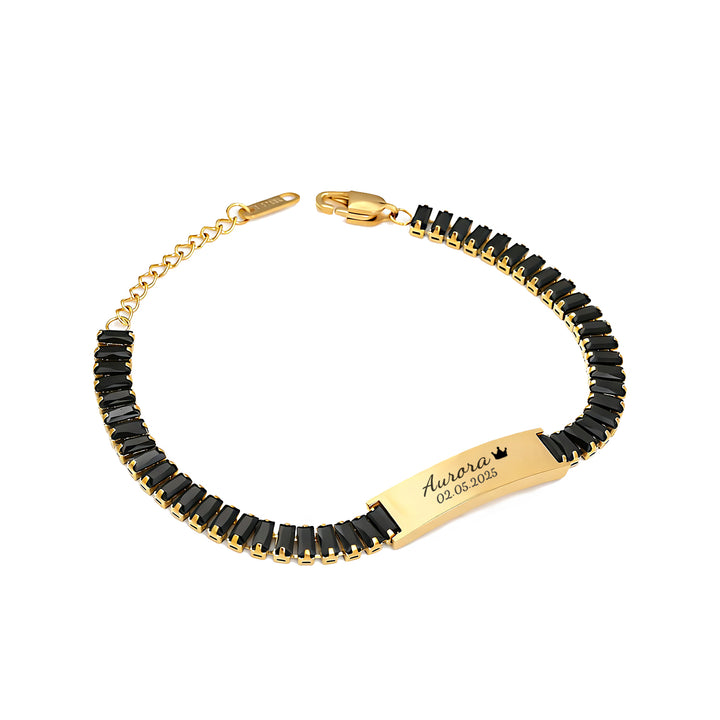 Custom Women’s Diamond Bracelet – Personalized Elegance in Every Sparkle