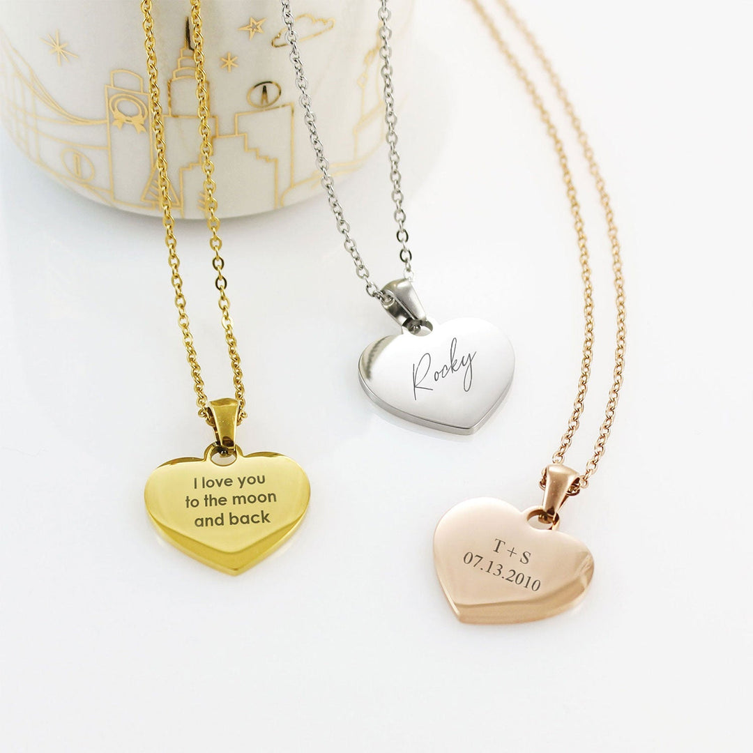 Personalized Kids Love Engravable Necklace