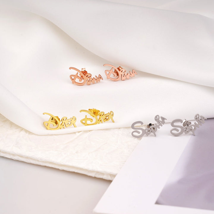 Personalized Princess-Style Earrings for Girls – A Gift of Love & Sparkle