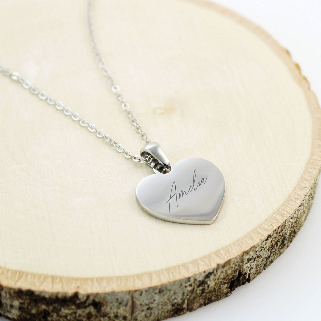 Personalized Kids Love Engravable Necklace