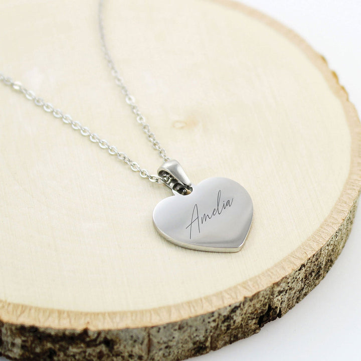 Personalized Kids Love Engravable Necklace