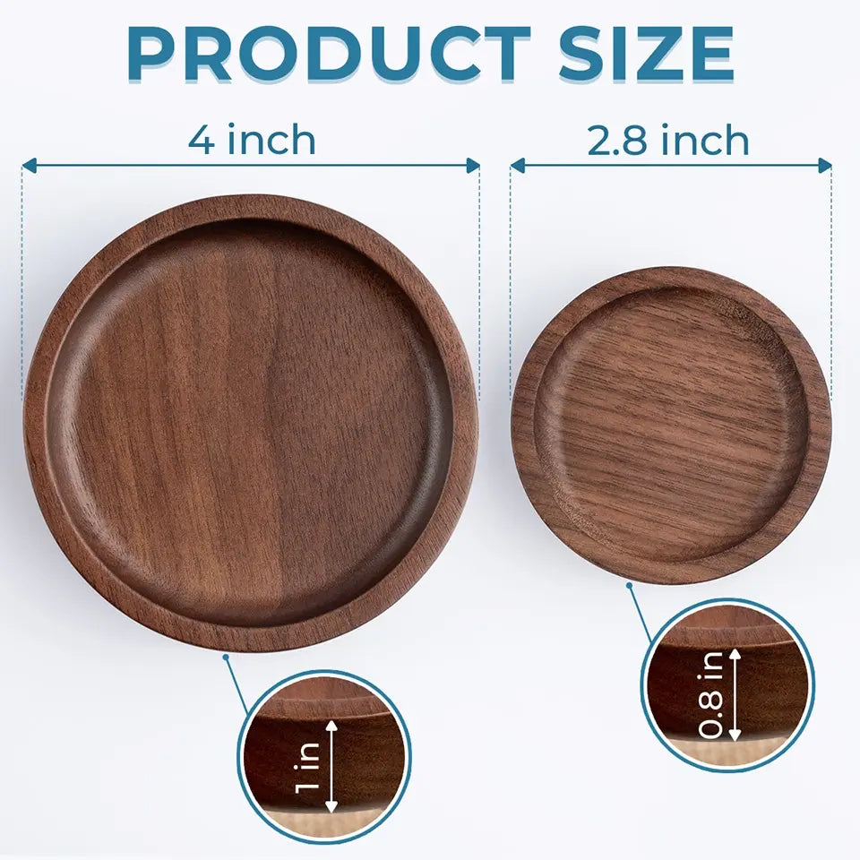 Bestie Personalized Custom Wooden Jewelry Dish - Gift For Best Friends, BFF, Sisters