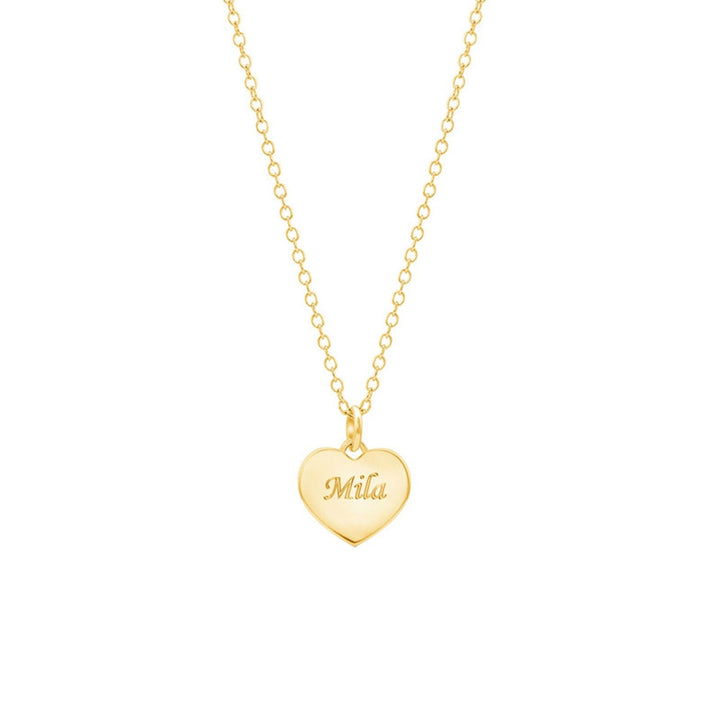 Personalized Kids Love Engravable Necklace
