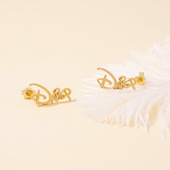 Personalized Princess-Style Earrings for Girls – A Gift of Love & Sparkle