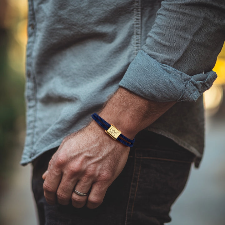 Personalized Family Metal Milanese Cord Bracelet