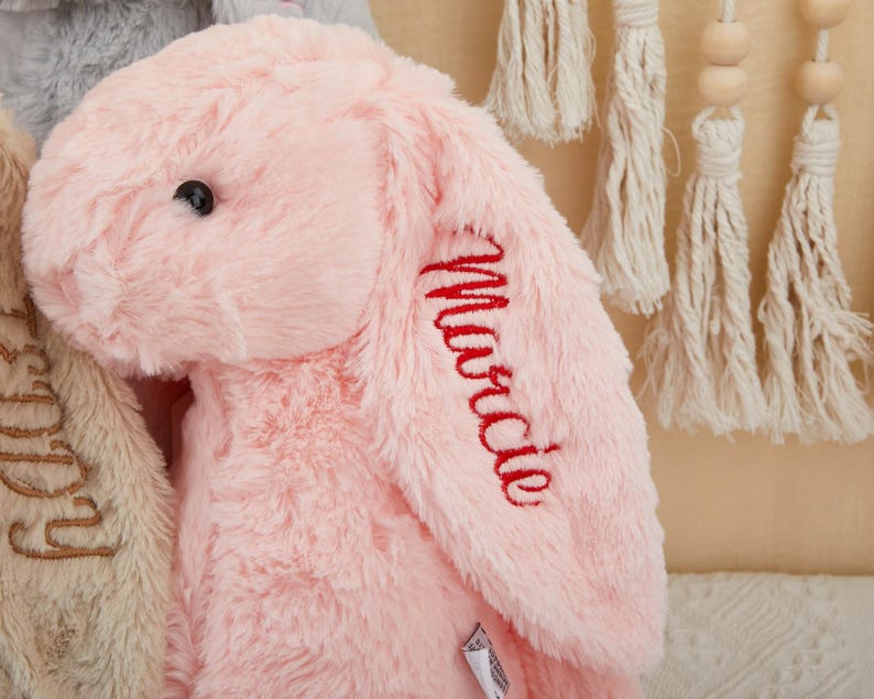 Personalized Embroidered Bunny Rabbit