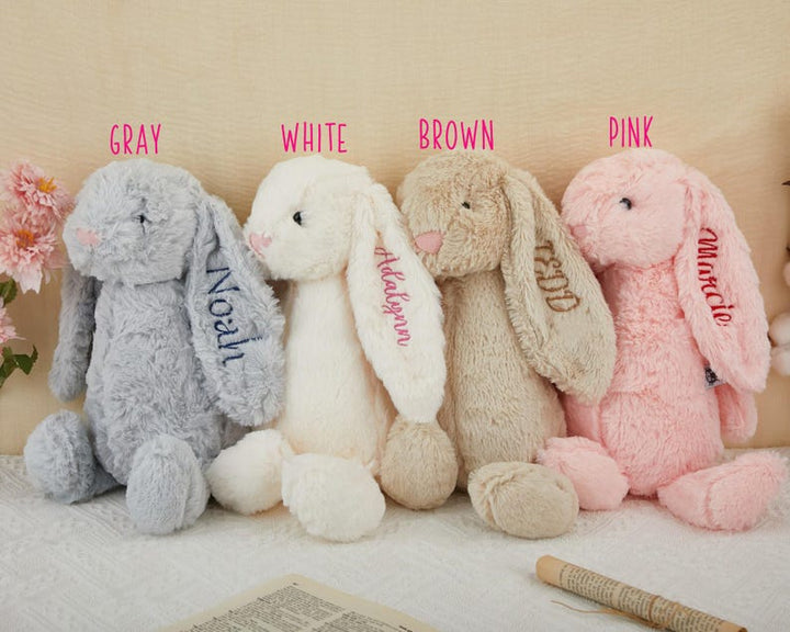 Personalized Embroidered Bunny Rabbit