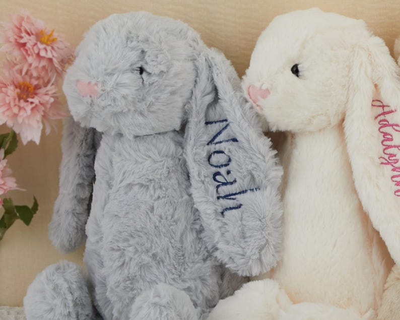 Personalized Embroidered Bunny Rabbit