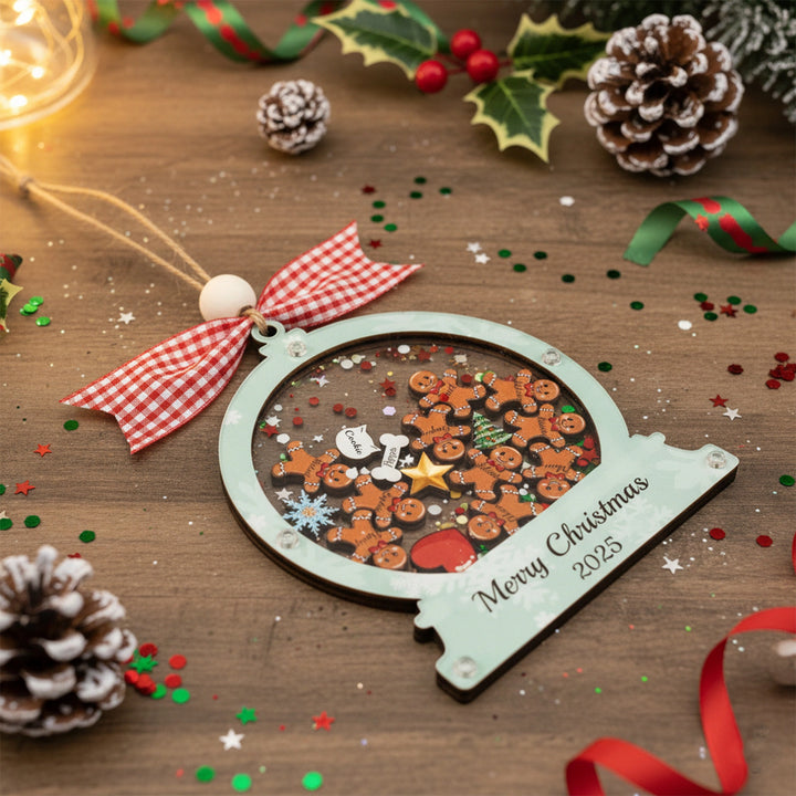 Personalized Family Christmas Ornament 2025