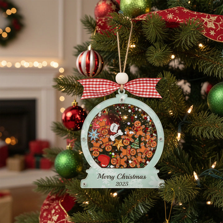 Personalized Family Christmas Ornament 2025