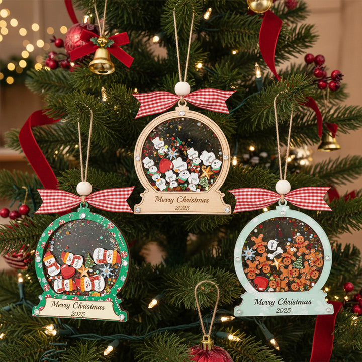 Personalized Family Christmas Ornament 2025