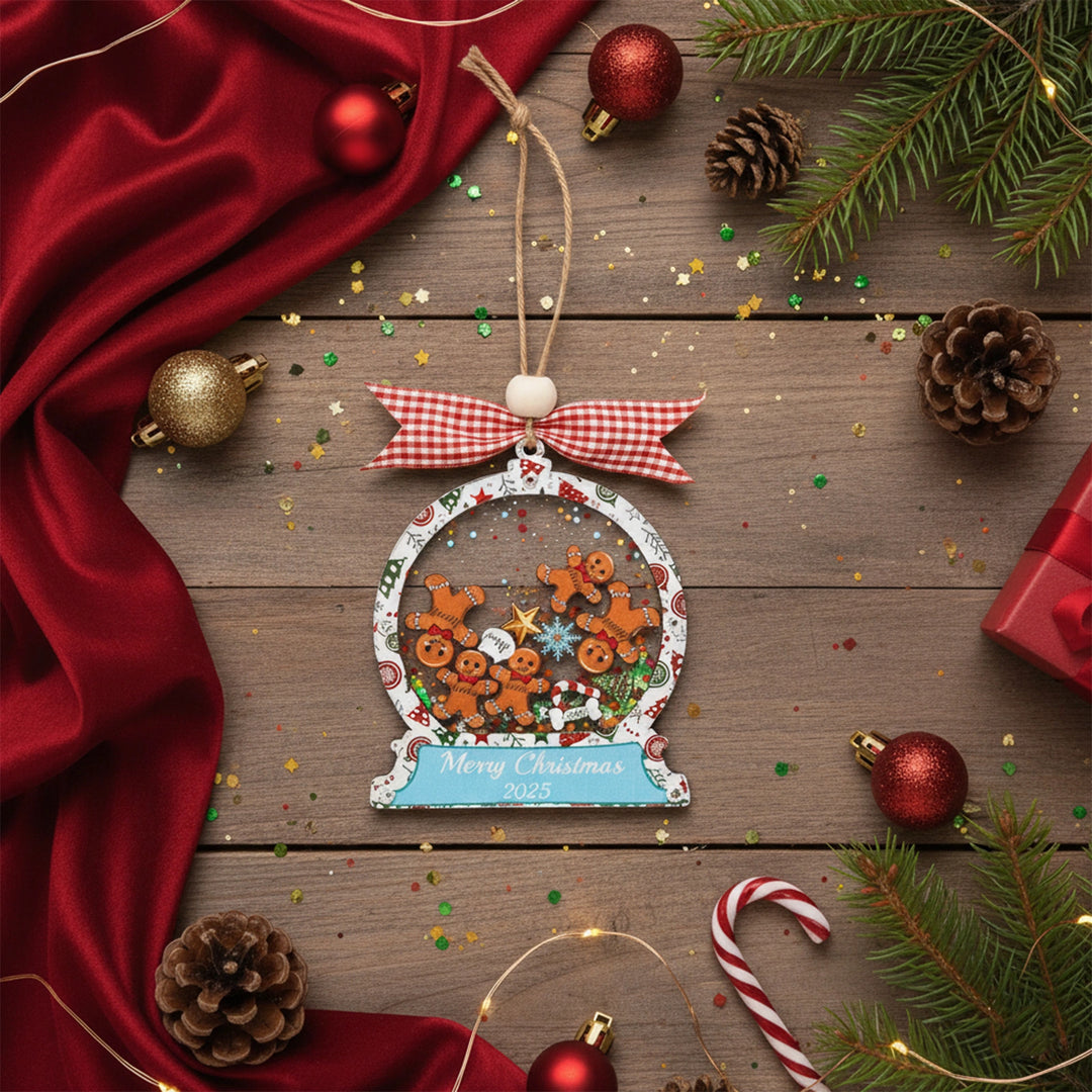 Personalized Family Christmas Ornament 2025
