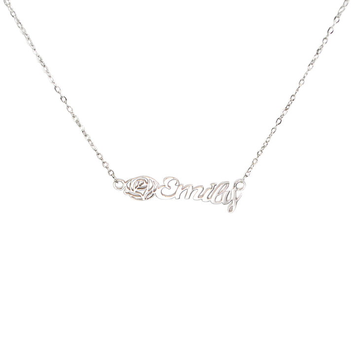 Personalized name necklace for women