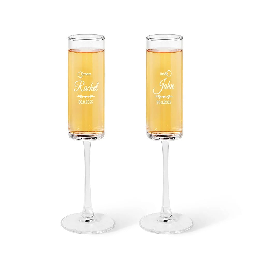 personalized Mr. and Mrs. Drinkware Set
