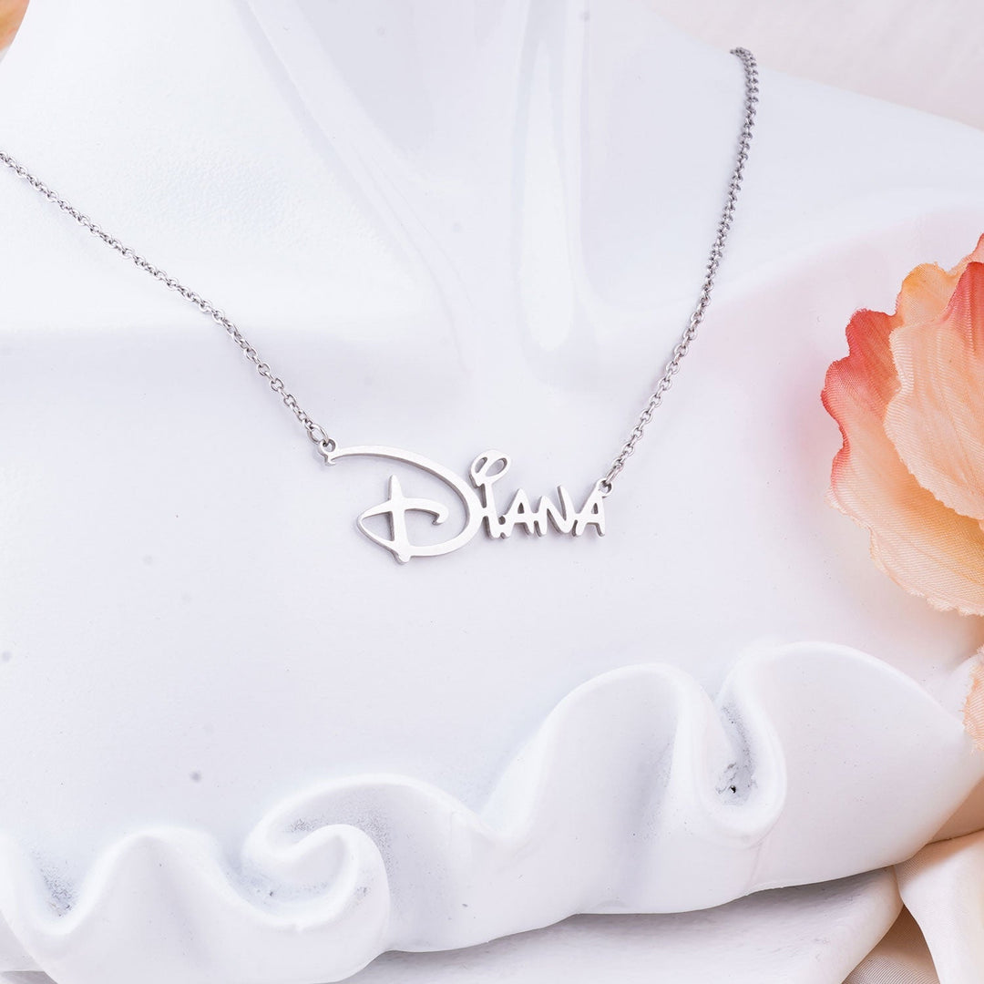 Personalized Princess Kids Name Necklace