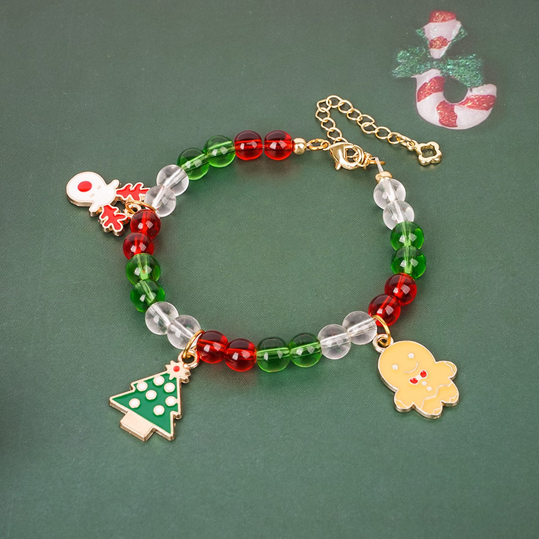 Personalized Christmas Bracelet Christmas Holiday Charm