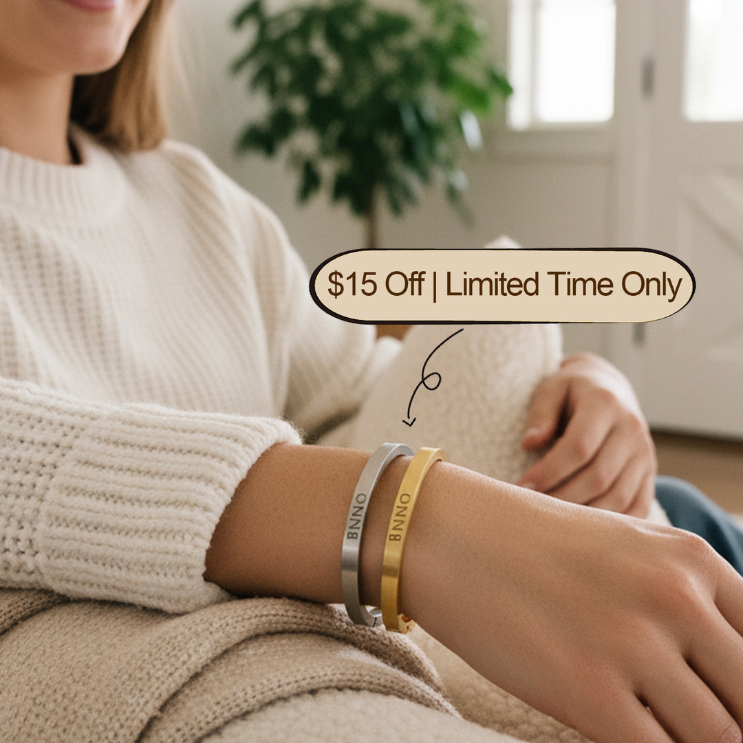 Personalized Adult's Engraved Name Bangle with Clasp