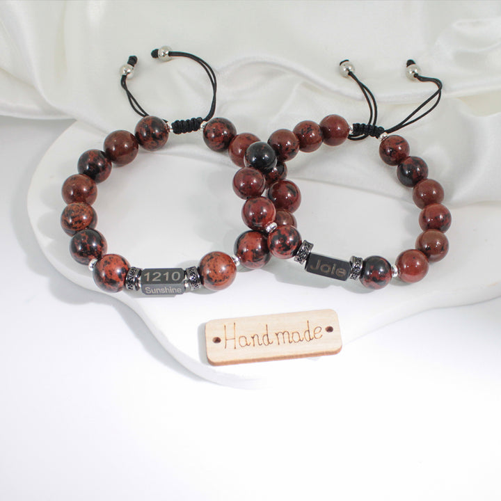Personalized Unisex Bracelet with Name Engraving