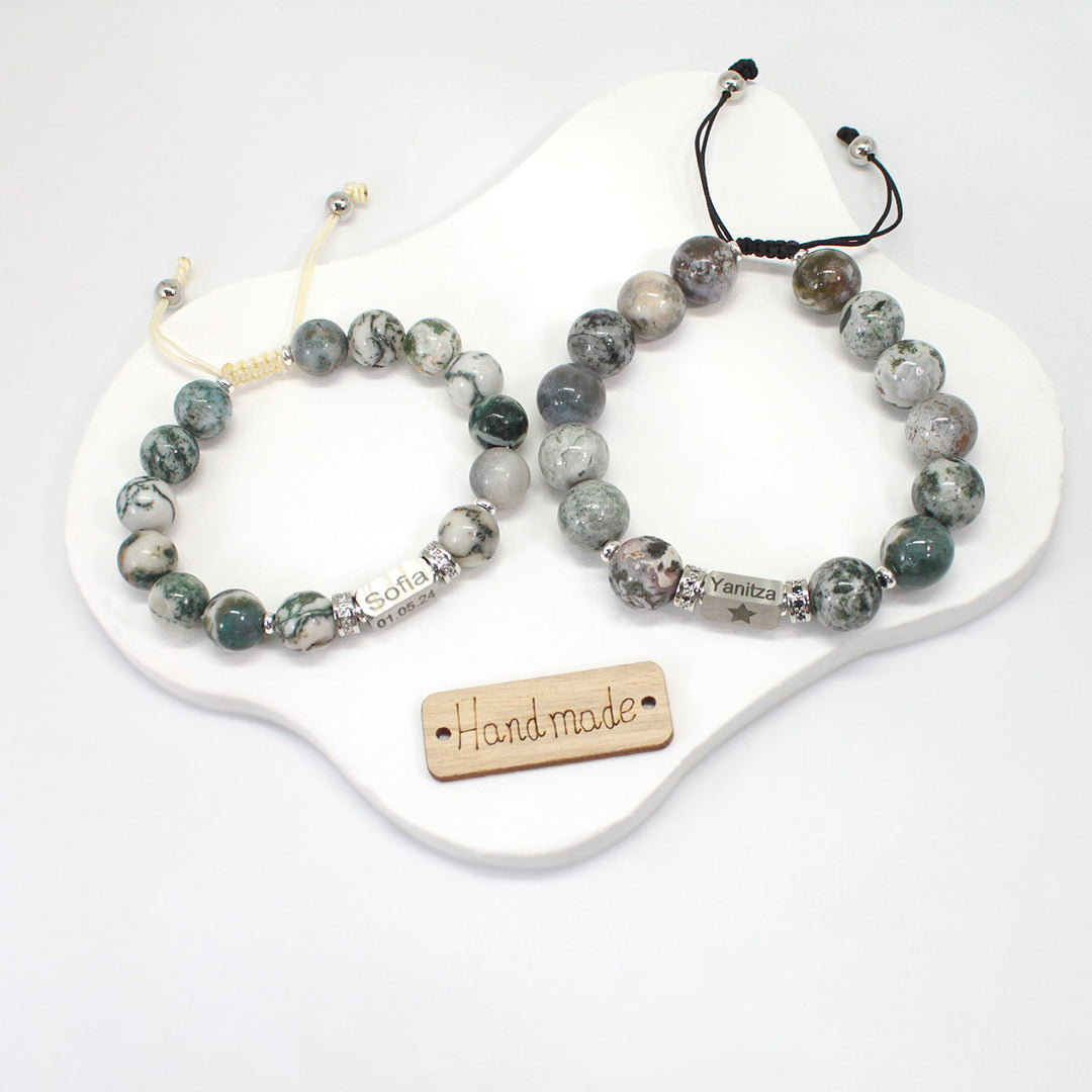 Personalized Unisex Bracelet with Name Engraving