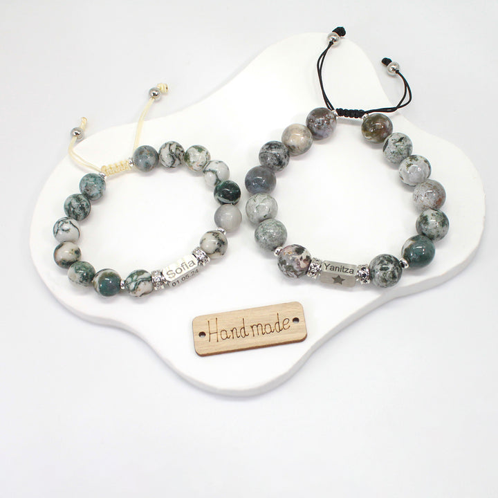 Personalized Unisex Bracelet with Name Engraving