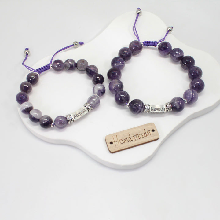 Personalized Unisex Bracelet with Name Engraving