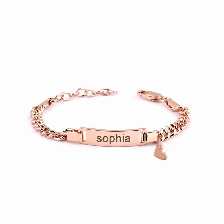 Personalized Baby Name Bracelet with Cute Charm