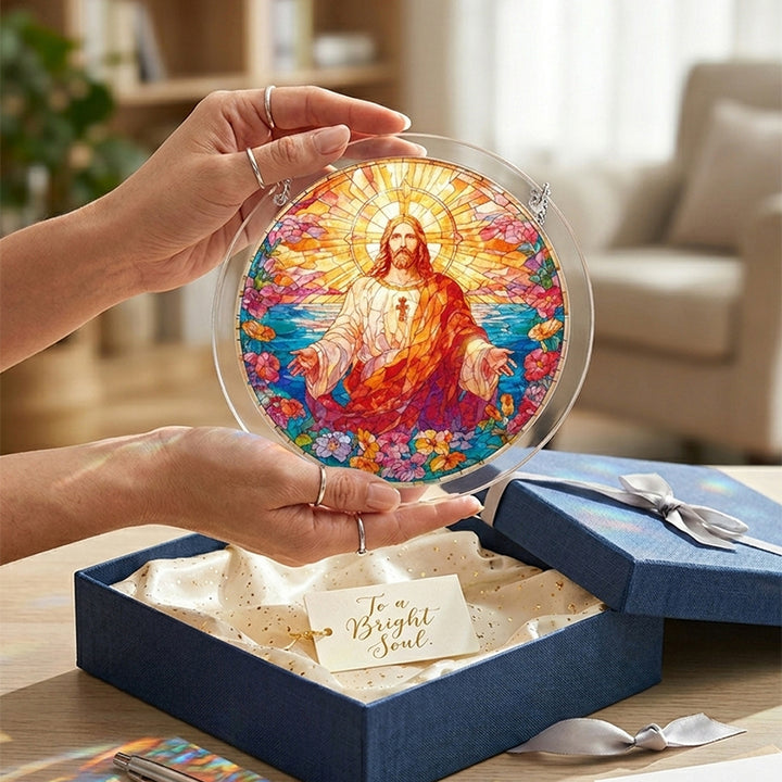 Custom Photo Acrylic Suncatcher