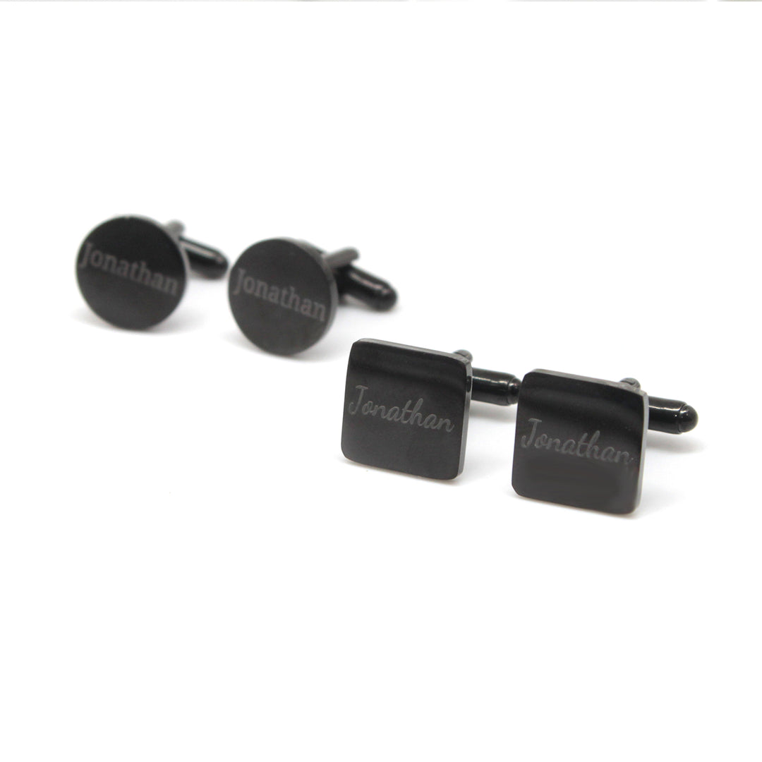 Personalized Father Cufflinks Groom Wedding Cufflinks