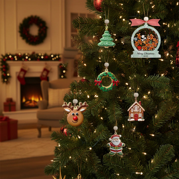Personalized Family Christmas Ornament 2025