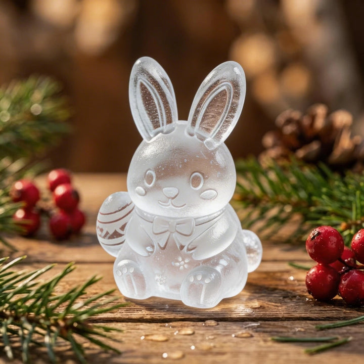 3D Bunny Ice Cube Mold – Cute Rabbit Silicone Ice Mold for Cocktails, Coffee & Easter Drinks
