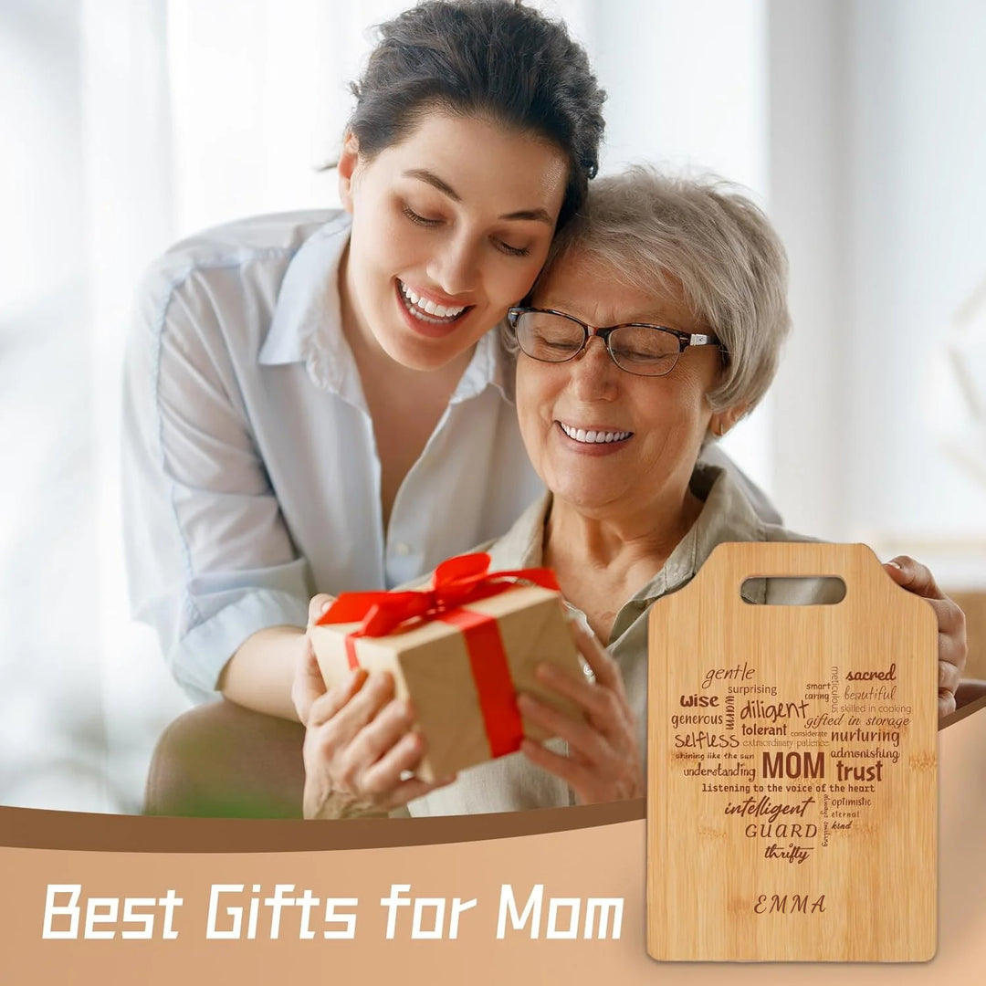 Personalized Bamboo Cutting Board Gifts for Grandma