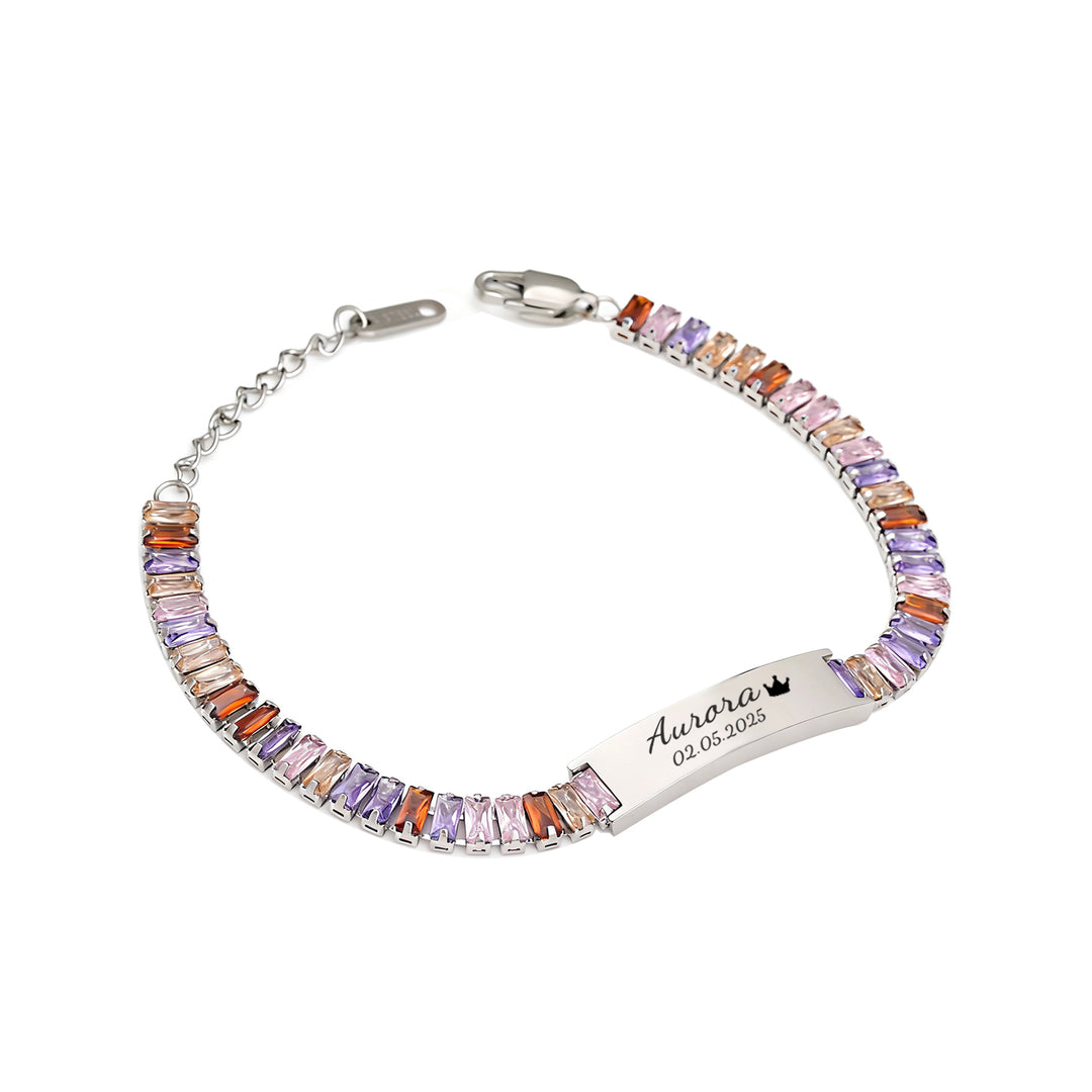 Custom Women’s Diamond Bracelet – Personalized Elegance in Every Sparkle