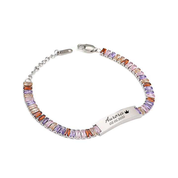 Custom Women’s Diamond Bracelet – Personalized Elegance in Every Sparkle