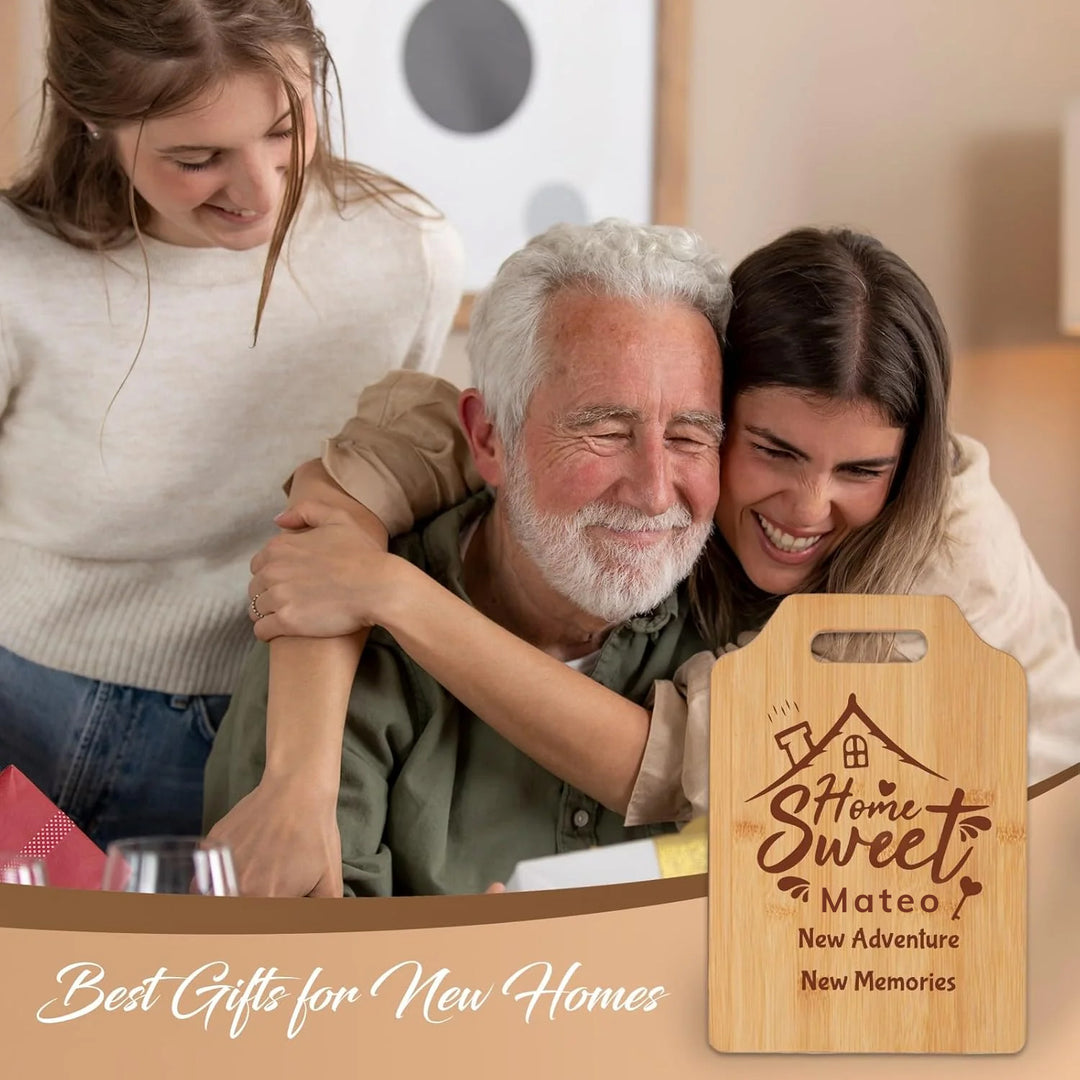 Personalized Bamboo Cutting Board Gifts for Grandma