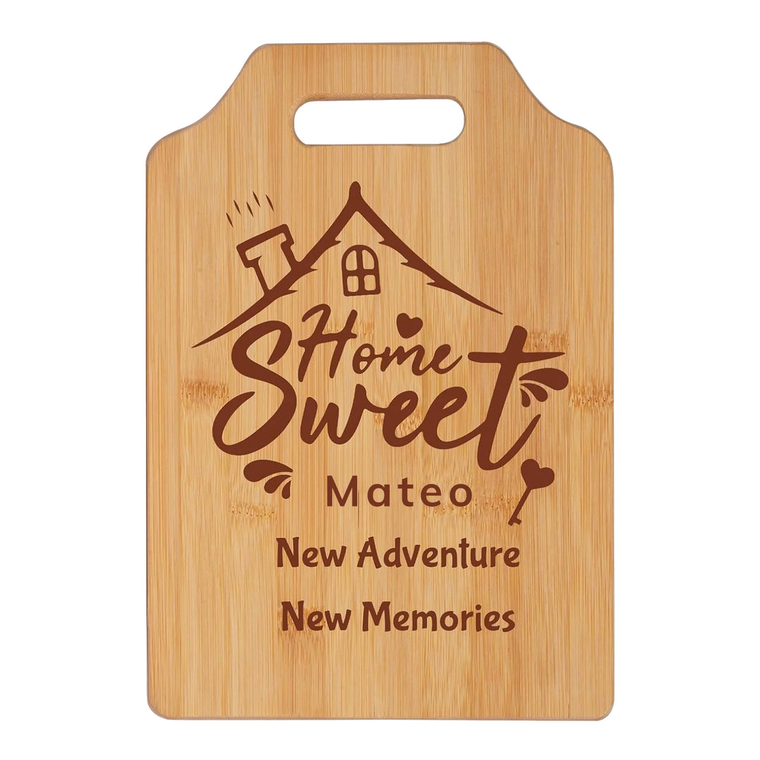 Personalized Dad Cutting Board Bamboo Cooking Board Gifts for Papa