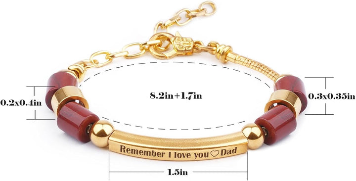 Personalized Bracelet for Men Women Couples Sisters Brothers Friendship Gifts