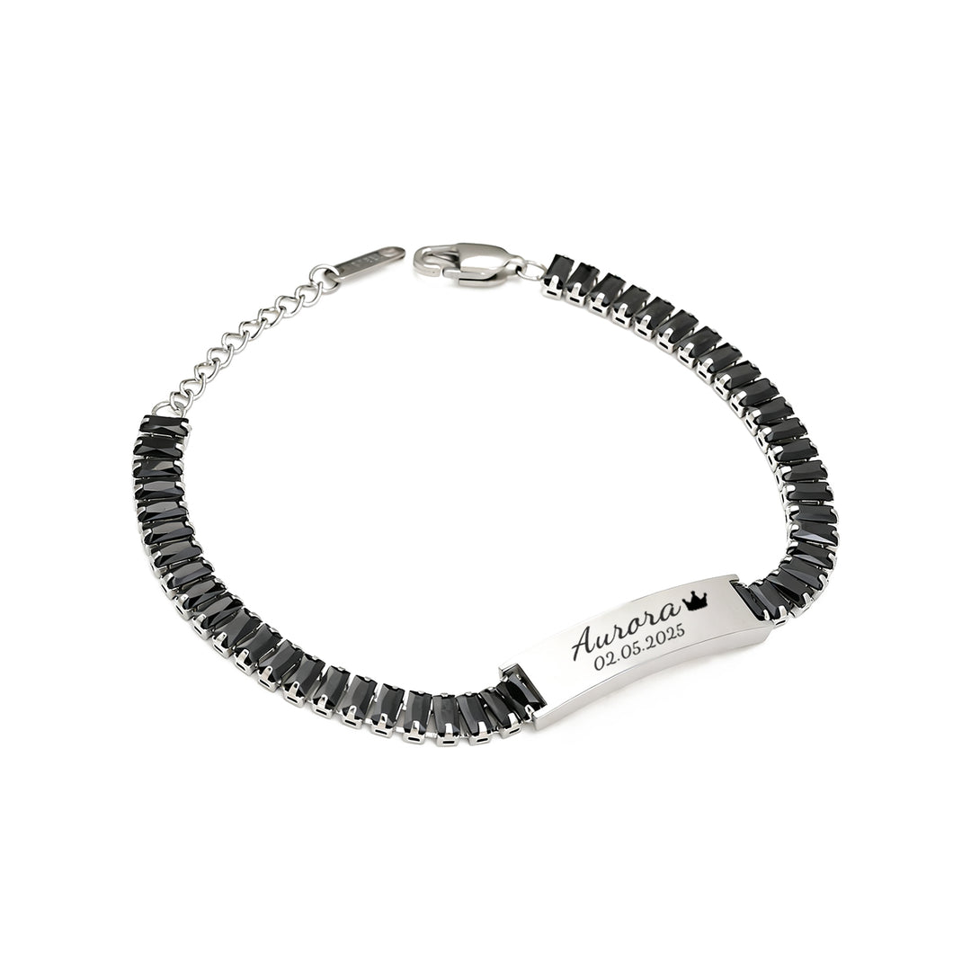 Custom Women’s Diamond Bracelet – Personalized Elegance in Every Sparkle