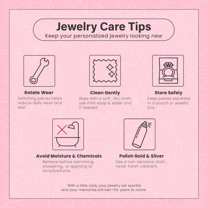 Custom Baby Name Bracelet with Pearls, Birthstone & Four-Leaf Clover Charm