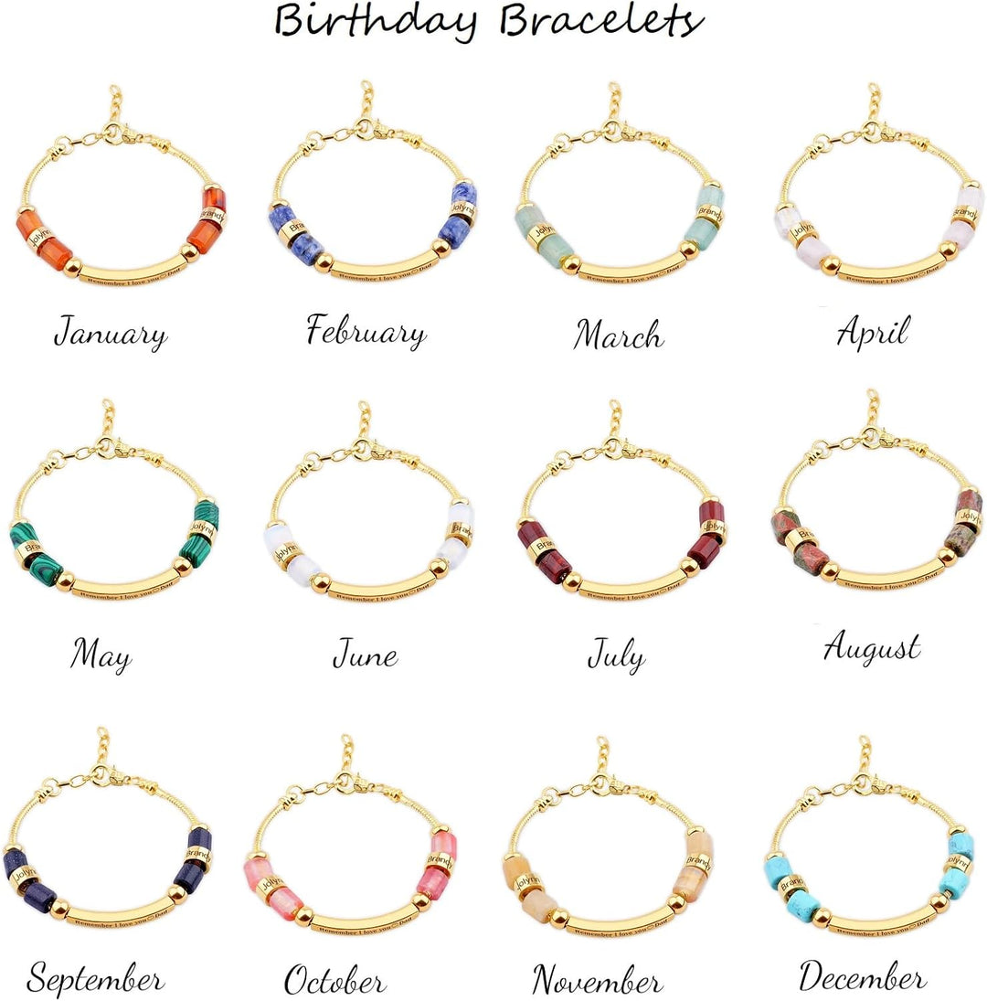 Personalized Bracelet for Men Women Couples Sisters Brothers Friendship Gifts