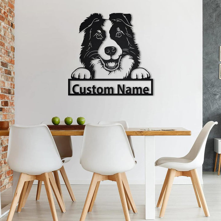 Personalized Pet Art: Custom Name Dog Decor