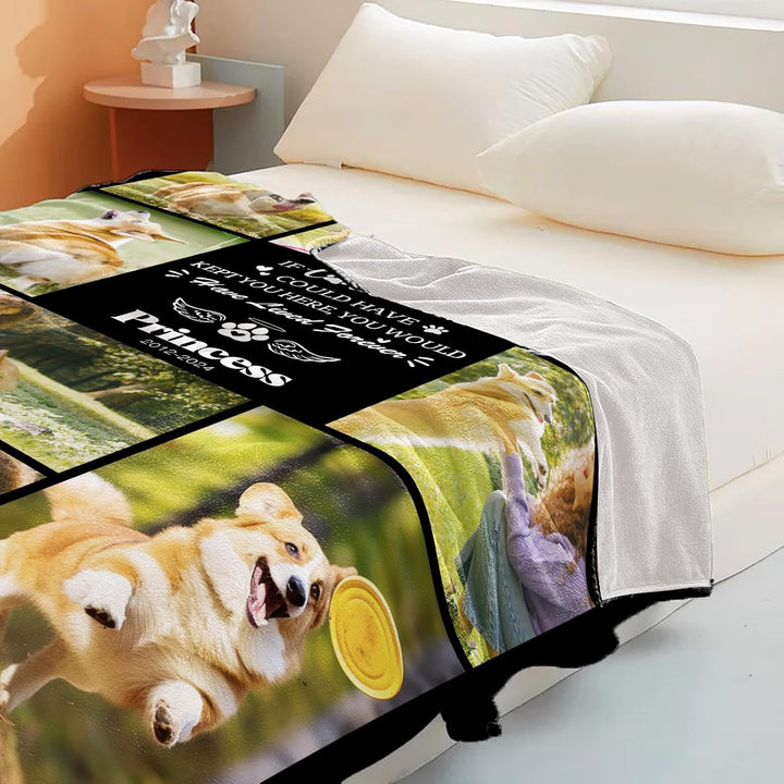 Personalized Memorial Blanket with Picture