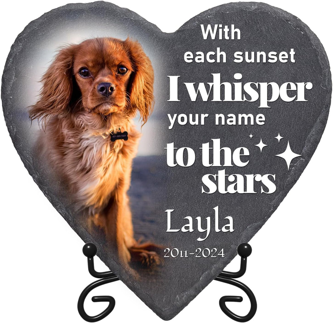 Personalized Pet Memorial Stones