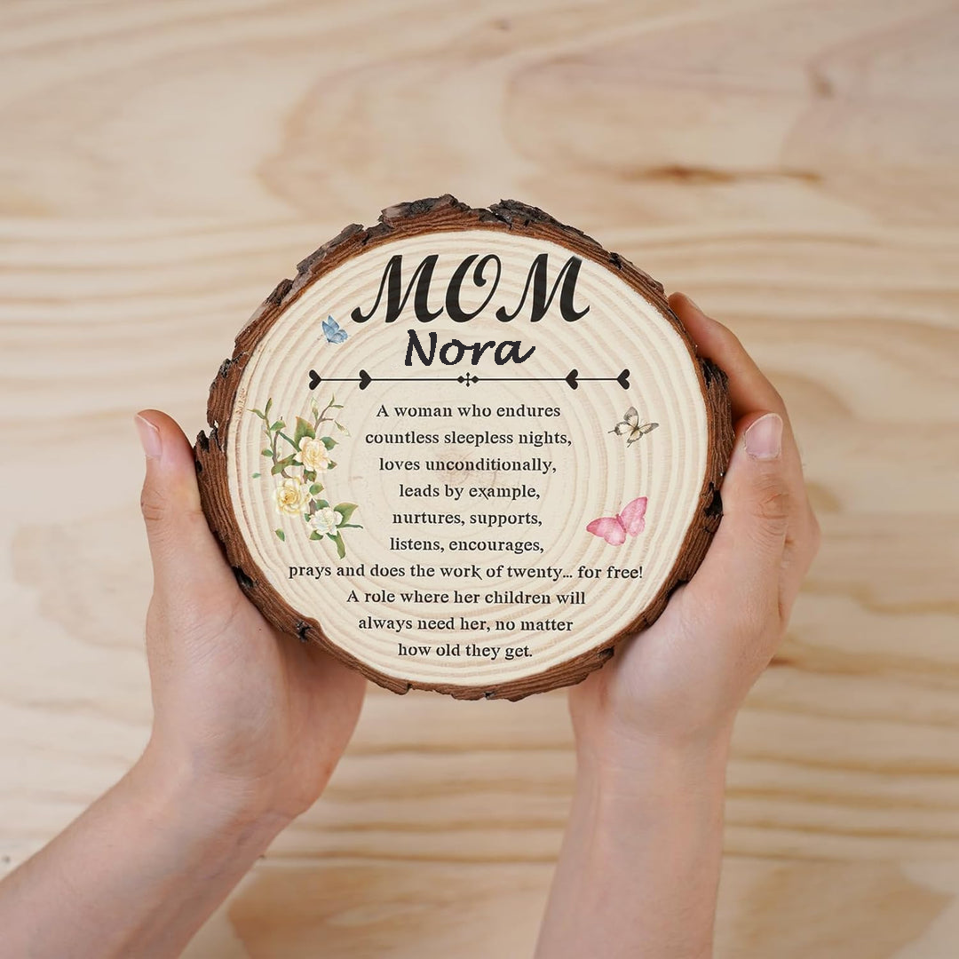 Personalized Decorative Plaque Gifts for Mom Ideas