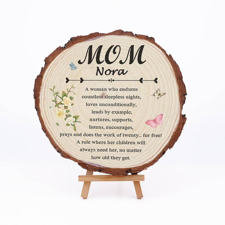 Personalized Decorative Plaque Gifts for Mom Ideas