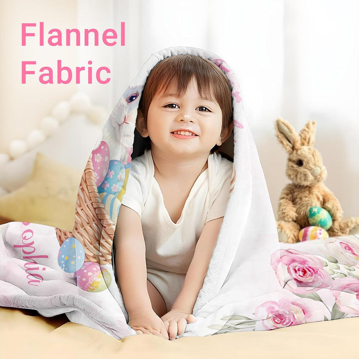 Personalized children's and adults' custom blankets with names