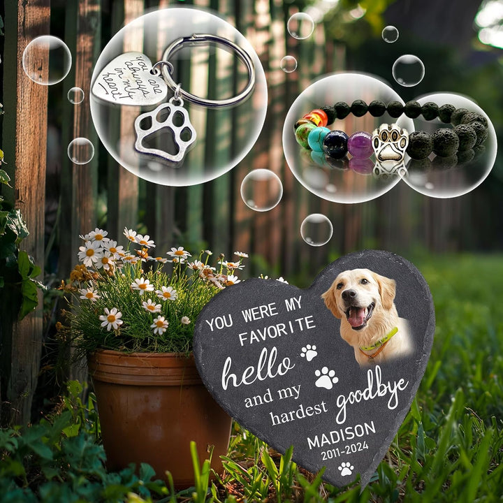 Personalized Pet Memorial Stones